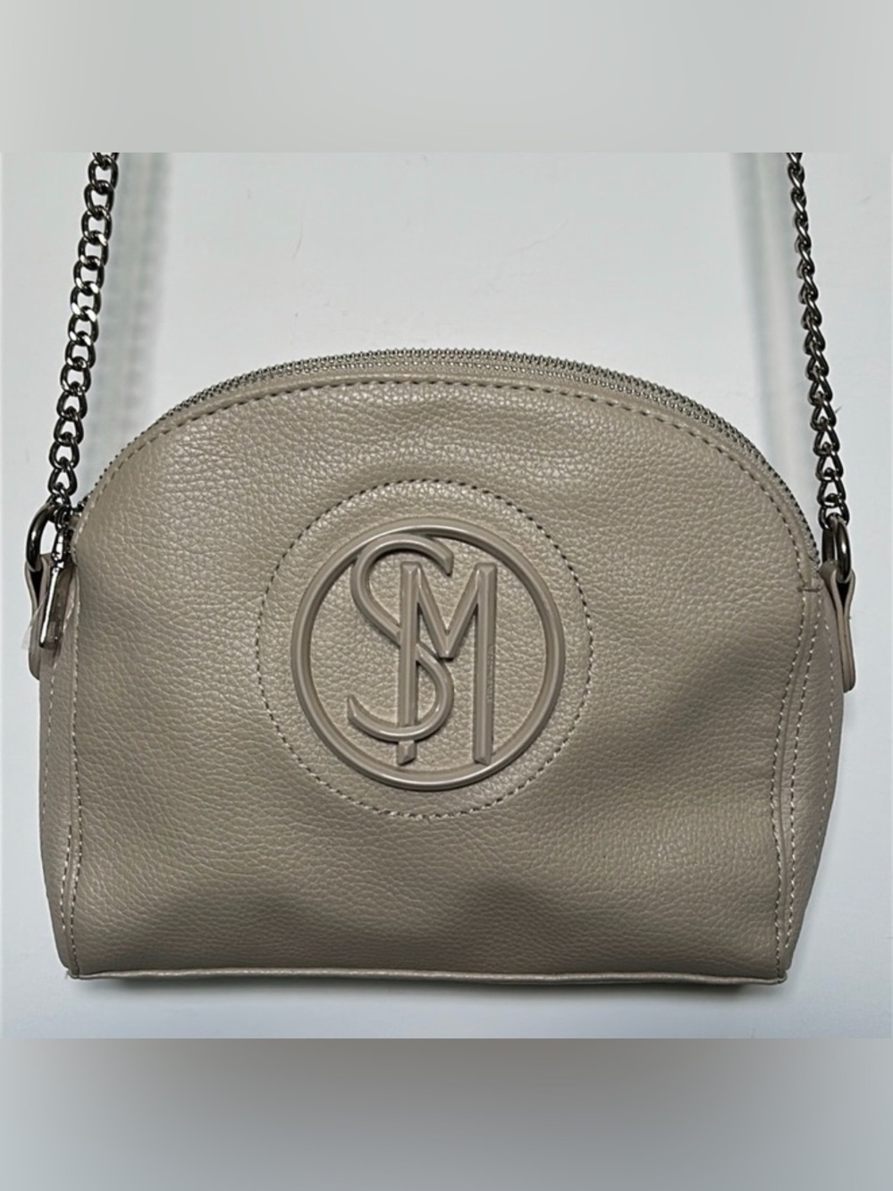 🆕 STEVE MADDEN BMora Crossbody Bag Purse Beige NWOT